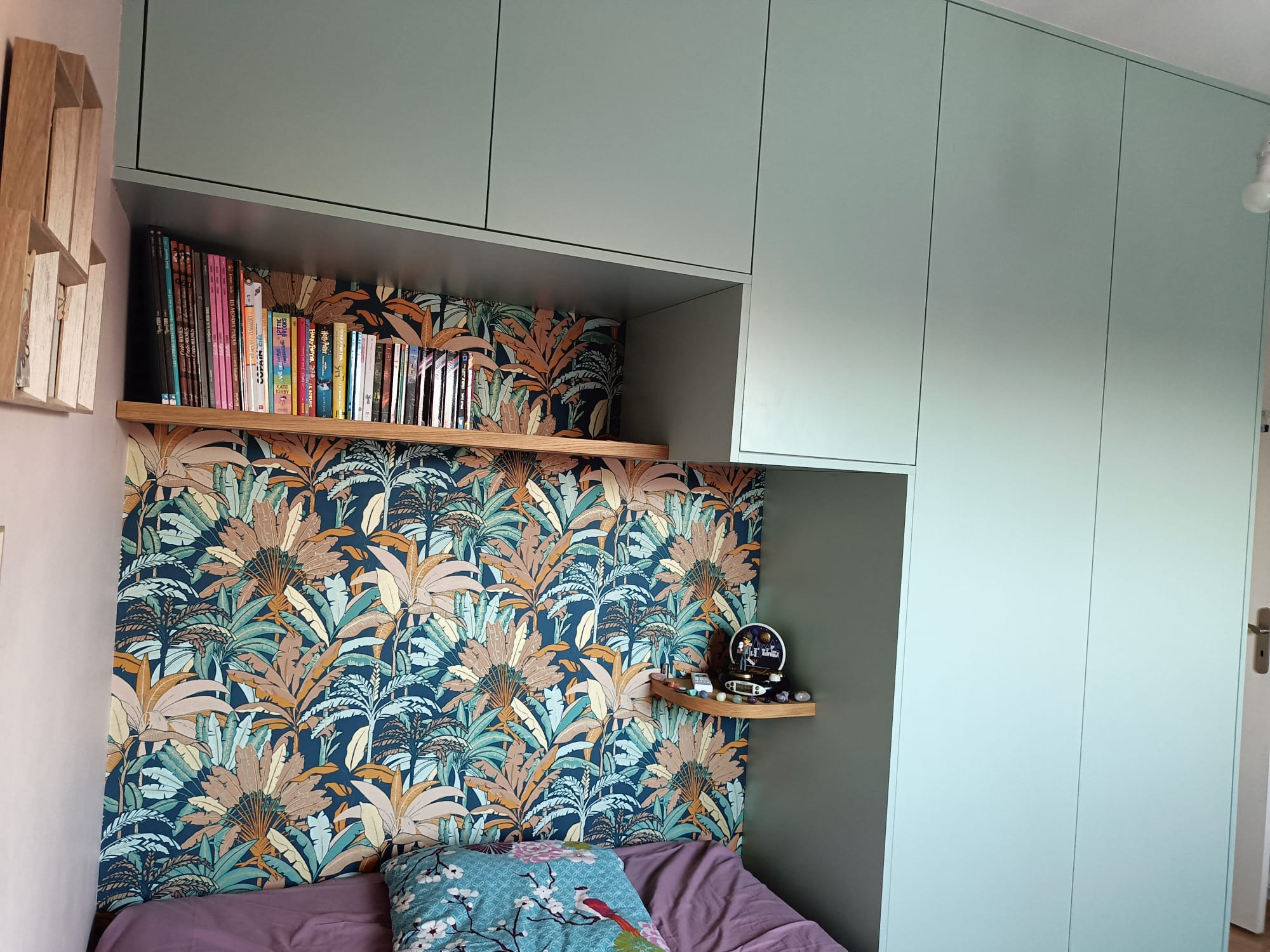 Réalisation d'un pont de lit. par Hugo Pauchard - HP Bois Menuiserie - Saint-Malo